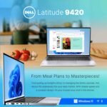 Dell Latitude 9420 Laptop | 14" FHD LCD | Intel Core i7 11th Gen | 16GB RAM | 512GB SSD | Backlit Keyboard | Webcam | WiFi | Windows 11 Pro | Business Ultrabook Computer (Renewed) - Image 4