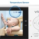 VTech VM819 Baby Monitor with Camera and Audio, 2.8” Screen Portable Baby Camera, Night Vision, 2-Way Audio, Temperature Sensor and Lullabies, Secure Transmission No WiFi, Ideal for Baby/Elderly/Pet - Image 7
