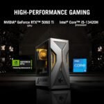 ASUS TUF T500 (2025) Gaming Desktop PC, Intel® Core™ i5-13420H Processor, NVIDIA® GeForce RTX™ 5060Ti, 1TB M.2 NVMe™ PCIe® 4 SSD, 16GB DDR5 RAM, Windows 11 Home, T500MV-MS564Ti - Image 3