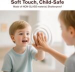 Home Gym Mirror - 60" x 48" (2PCS of 60" x 24") Frameless Wall Mirrors, Easy Installation Unbreakable Glassless HD Reflection, Ideal for Dancing, Yoga, Workout, Rehearsing, Pilates, Kids Room - Image 6