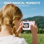 Instant Camera for Kids with Print Paper, 1080P HD Kids Camera Instant Print with 32GB SD Card, Girls Toys for Ages 5-7, Birthday Gifts for 5 6 7 8 9 Year Old Girls - Image 3