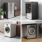 Appliance Rollers Heavy Duty,Newest Extendable Appliance Sliders,Liftable Washing Machine Base,Easily Move Washer and Dryer Machines,Refrigerators,Furniture-Grey - Image 7