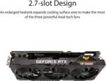 ASUS TUF Gaming NVIDIA GeForce RTX 3070 OC Edition Graphics Card- PCIe 4.0, 8GB GDDR6, HDMI 2.1 , DisplayPort 1.4a, Dual Ball Fan Bearings (Renewed) - Image 4