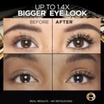 L'Oreal Paris Voluminous Panorama Mascara, Volumizing and Lengthening Mascara, Washable Longwear and Smudge Resistant Make Up, Black, 0.33 Fl Oz - Image 6