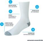 Amazon Essentials Men's Cotton Crew Athletic Socks with Cushioned Sole, 10 Pairs - Image 3