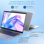 15.6" Laptop Computer Notebook, 4-Core N95 Processor, FHD Display, Backlit Keyboard, Fingerprint, Webcam, Bluetooth, WiFi, Win 11 Pro, 10TB Upgradeable, T152A, 16GB RAM, 1TB NVMe SSD, Silver - Image 6