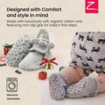 Zutano Organic Baby Booties Newborn Infant, Lost Baby Socks Solution, Unisex, Girl, Boy, 0-3, 3-6, 6-12, 12-18, 18-24 Months - Image 3