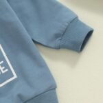 Toddler Baby Boy Fall Winter Outfit Long Sleeve Letter Print Sweatshirts and Jogger Pants Infant Boy Clothes - Image 6