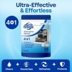 Earth Breeze Dishwasher Cleaner Tablets – 4-in-1 Cleans, Deodorizes, Refreshes & Protects – Removes Odor, Buildup & Residue – Fragrance Free, No Harsh Chemicals, Safe for All Dishwashers - Made in USA - Image 4