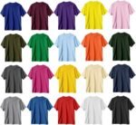 Custom T Shirts for Men Women Made in USA Bulk Customized Shirt Text/Photo Front Back Print Personalized Cotton T-Shirts - Image 7