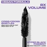 Urban Decay Perversion Volumizing Mascara - Intense Black Lengthening Mascara, Smudge-Resistant, Flake-free, Buildable Lash Volume & Length, Curling & Separating, Vegan Formula, Cruelty-free - Image 4