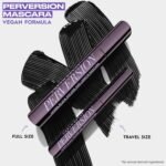 Urban Decay Perversion Volumizing Mascara - Intense Black Lengthening Mascara, Smudge-Resistant, Flake-free, Buildable Lash Volume & Length, Curling & Separating, Vegan Formula, Cruelty-free - Image 9