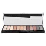 Rimmel London Magnif'Eyes Eyeshadow Palette, 12 Shades, Blendable Formula, Versatile, 001, Nude, 0.5oz - Image 3