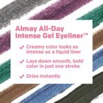 Almay Gel Eyeliner, Waterproof, Fade-Proof Eye Makeup, Easy-to-Sharpen Liner Pencil, Stocking Stuffer for Women, 140 Deep Chestnut, 0.045 oz - Image 4