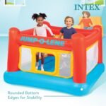 Intex Inflatable Jump-O-Lene Trampoline Bounce House with Crawl-Thru Door & Net - Indoor & Outdoor Backyard Blow-Up Bouncy Playhouse for Kids Ages 3-6 - Image 6