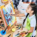 Shuttle Art Acrylic Painting Set, 59 Pack Professional Painting Supplies with Wood Tabletop Easel, 30 Colors Acrylic Paint, Canvas, Brushes, Palette, Complete Painting Kit for Kids, Adults, Artists - Image 10