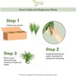 Nearly Natural 40IN Artificial Boston Fern Large Hanging Plant, Set of 2 Artificial Ferns that Look Real for Home Décor - Image 7