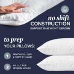 Beckham Hotel Collection Bed Pillows Standard/Queen Size Set of 2 - Original Soft Down Alternative Pillow for Sleeping - Soft Support for Back, Stomach or Side Sleepers - Image 3