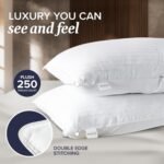 Beckham Hotel Collection Bed Pillows Standard/Queen Size Set of 2 - Original Soft Down Alternative Pillow for Sleeping - Soft Support for Back, Stomach or Side Sleepers - Image 4
