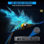 2025 Upgrade Kinhank Retro Game Console,Super Console X2 PRO Emulator Console with 65,000+ Classic Games,Retro Gaming Console with EmuElec 4.6 &Android 9.0,4K HD Output,2.4+5G WiFi,BT 5.0 - Image 5