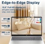 HP Laptop 15 | Intel i7-1255U 10-Core Processor | 16GB DDR4 RAM | 512GB PCIe SSD | 15.6" FHD 1080p Display | Windows 11 Pro | Thin Notebook with Ultrabook-Level Performance for Work & Study - Image 4