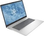 HP 17.3" HD+ Business & Student Laptop Computer, 16GB RAM 1TB SSD, 8-Cores Intel Core i3 Processor, Windows 11 Pro, Numeric Keypad, Wi-Fi 6, PLUSERA Earphones & 8-in-1 Hub, Natural Silver - Image 4