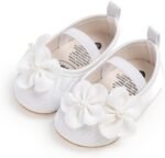 Baby Shoes Mary Jane Flats Non Slip Soft Sole Infant Toddler Sneakers First Walkers Party Christmas Dress Shoes - Image 4