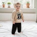 Sejardin Toddler Baby Boy Clothes Cute Fall Winter Outfit 6 12 18 24M 3T Letter Long Sleeve Sweatshirts and Jogger Pants Set - Image 3