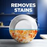 Finish Gel Liquid Dishwasher Detergent, Advanced Deep Cleaning Power Dish Soap, Fights Tough Stains, Dishwasher Soap, Septic Safe & Plastic-Free Dish Detergent, Orange Scent, 75oz - Image 4