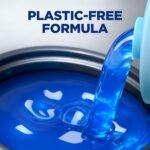 Finish Gel Liquid Dishwasher Detergent, Advanced Deep Cleaning Power Dish Soap, Fights Tough Stains, Dishwasher Soap, Septic Safe & Plastic-Free Dish Detergent, Orange Scent, 75oz - Image 5