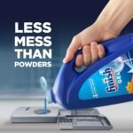 Finish Gel Liquid Dishwasher Detergent, Advanced Deep Cleaning Power Dish Soap, Fights Tough Stains, Dishwasher Soap, Septic Safe & Plastic-Free Dish Detergent, Orange Scent, 75oz - Image 6