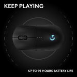 Logitech G PRO 2 Lightspeed Wireless Gaming Mouse, Right- or Left-Handed Mouse with up to 4 Customizable and Switchable Magnetic Side Buttons, 44K DPI Sensor, USB-C Charging, for PC/Mac - Black - Image 11