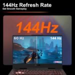 ASUS TUF Gaming A15 Laptop 15.6" FHD 144Hz (100% sRGB) AMD 6-core Ryzen 5 7535HS 32GB RAM 1TB SSD GeForce RTX 4060 (Up to233 AI Tops) RGB Backlit USB4 Win11 ICP Hub - Image 6