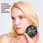 Mushroom Head Air Cushion CC Cream - BB Cream Long-Lasting Color Changing Foundation, Full Coverage Concealer for Older Women, Moisturizing & Brightening Foundation for Mature Skin Makeup (Natural) - Image 4