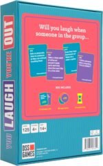 DSS Games You Laugh You're Out [Try Not to Laugh Family Card Game for Adults & Teens | White Elephant Gift for Adults | 125 Prompt Fun Cards for Family Game Nights, & Holiday Parties Ages 14+] - Image 4