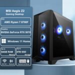 MSI Aegis Z2 Gaming Desktop AMD Octa-core Ryzen 7 8700F 32GB RAM 1TB SSD GeForce RTX 5070 (DLSS 4) 750W 80+ Gold PSU ARGB Fan CPU Air Cooling Win11 w/ICP Hub - Image 3