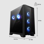 MSI Aegis Z2 Gaming Desktop AMD Octa-core Ryzen 7 8700F 32GB RAM 1TB SSD GeForce RTX 5070 (DLSS 4) 750W 80+ Gold PSU ARGB Fan CPU Air Cooling Win11 w/ICP Hub - Image 5