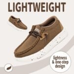 Apakowa Kids Boys Girls Loafers Slip-On Casual Walking Shoes Comfortable & Lightweight (Toddler/Little Kid/Big Kid) - Image 5