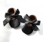 KIDSUN Infant Baby Girls Mary Jane Shoes Non-Slip Rubber Sole Ballet Slippers Princess Dress Wedding Shoes Newborn Crib Shoes First Walkers Shoes - Image 5