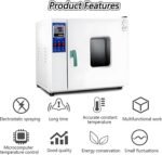 Lab Drying and Heating Oven, Forced Air Laboratory Constant Temperature, 0.5KW Working Environment Temperature: 50-280 ° C, for Research Institution,16L - Image 5