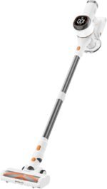 Tikom V500 Cordless Vacuum Cleaner for Home, 40000Pa/450W Stick Vacuum with LED Touch Screen, Charging Wall Dock, Anti-Tangle, Lightweight Handheld Vacuum for Pet Hair, Hard Floor, Carpet - Image 5