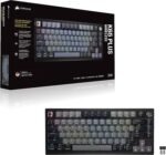 Corsair K65 Plus Wireless 75% RGB Mechanical Gaming Keyboard – Pre-Lubricated MLX Red Linear Switches – PBT Dye-Sub Keycaps – PC, Mac, PS5, PS4, Xbox, iPad – QWERTY NA – Black/Gray - Image 6