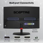Sceptre New Curved 27-inch Gaming Monitor 1500R 100Hz HDMI X2 DisplayPort 1ms 100% sRGB, Build-in Speakers Machine Black 2025 (C275W-FW100T Series) - Image 5