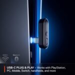 SteelSeries Arctis Nova 3P Wireless Multi-Platform Gaming Headset — Mobile App Control — 40 HR Battery — Neodymium Magnetic Drivers — 2.4GHz/Bluetooth — PS5, PS4, PC, Switch, Mobile — Lavender - Image 8