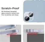 JETech Camera Lens Protector for iPhone 14 6.1-Inch and iPhone 14 Plus 6.7-Inch, 9H Tempered Glass, Anti-Scratch, Case Friendly, Does Not Affect Night Shots, HD Clear, 3-Pack - Image 6