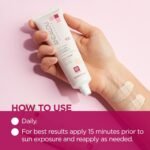 Andalou Naturals 1000 Roses CC Color + Correct with SPF 30, Sheer Beige, 2-in-1 Face Sunscreen + CC Cream for Sensitive Skin, Helps Correct Uneven Skin Tone, Reef Safe Sunscreen, 2 Fl Oz - Image 4