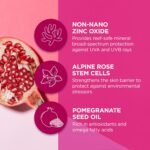 Andalou Naturals 1000 Roses CC Color + Correct with SPF 30, Sheer Beige, 2-in-1 Face Sunscreen + CC Cream for Sensitive Skin, Helps Correct Uneven Skin Tone, Reef Safe Sunscreen, 2 Fl Oz - Image 5