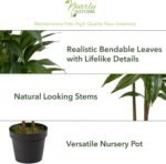 Nearly Natural 48in. Dracaena Artificial Plant with Green Real Touch Leaves - Lifelike Indoor Décor - Image 3