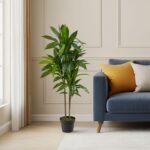 Nearly Natural 48in. Dracaena Artificial Plant with Green Real Touch Leaves - Lifelike Indoor Décor - Image 6