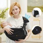 Baby Carrier Newborn to Toddler,Adjustable & Lightweight Baby Sling Carrier,Toddler Carrier 25-60 lbs,Ideal for Home,Shopping,and Travel - Image 4